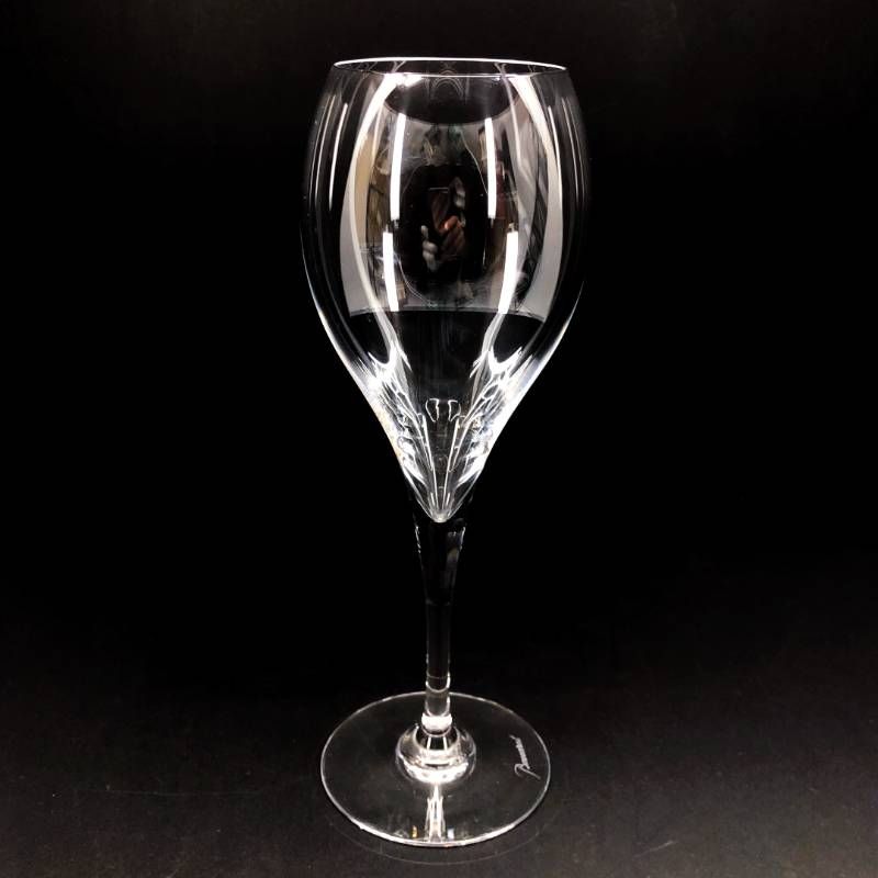 【美品】Baccarat バカラ／オノロジー シャンパーニュ ワイングラス／クリスタルグラス／クリア／BC621