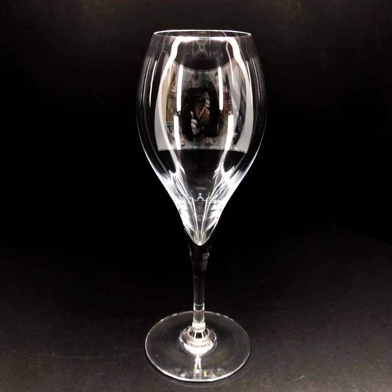 【美品】Baccarat バカラ／オノロジー シャンパーニュ ワイングラス／クリスタルグラス／クリア／BC622