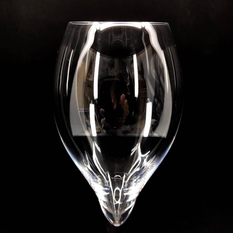 【美品】Baccarat バカラ／オノロジー シャンパーニュ ワイングラス／クリスタルグラス／クリア／BC622