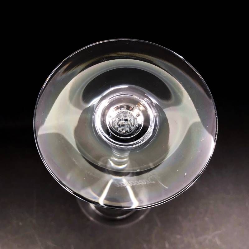 【美品】Baccarat バカラ／オノロジー シャンパーニュ ワイングラス／クリスタルグラス／クリア／BC622