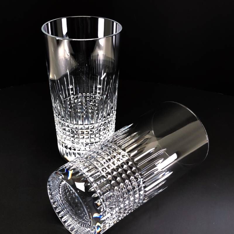 【美品・箱付き】Baccarat バカラ／ナンシー ペア ハイボール タンブラー／グラス／クリア／BC626