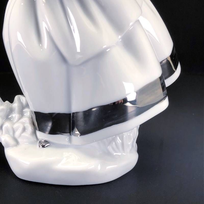 【美品・箱付き】LLADRO リヤドロ／花と少女 春が来た リ・デコ コレクション／5223／陶器／ホワイト・シルバー