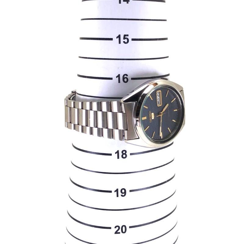 【美品】SEIKO セイコー／セイコー5 7S26-3040／自動巻き／ステンレス／シルバー・ブラック