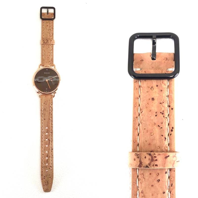 【美品】BAUME＆MERCIER ボーム＆メルシエ／ボーム 65850／クォーツ／ステンレス／ゴールド・ブラック