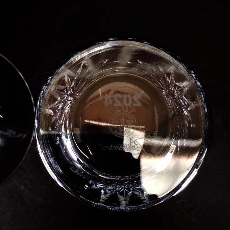 【美品・箱付き】Baccarat バカラ／ルテシア ペア タンブラー／クリスタルグラス／クリア／BC628