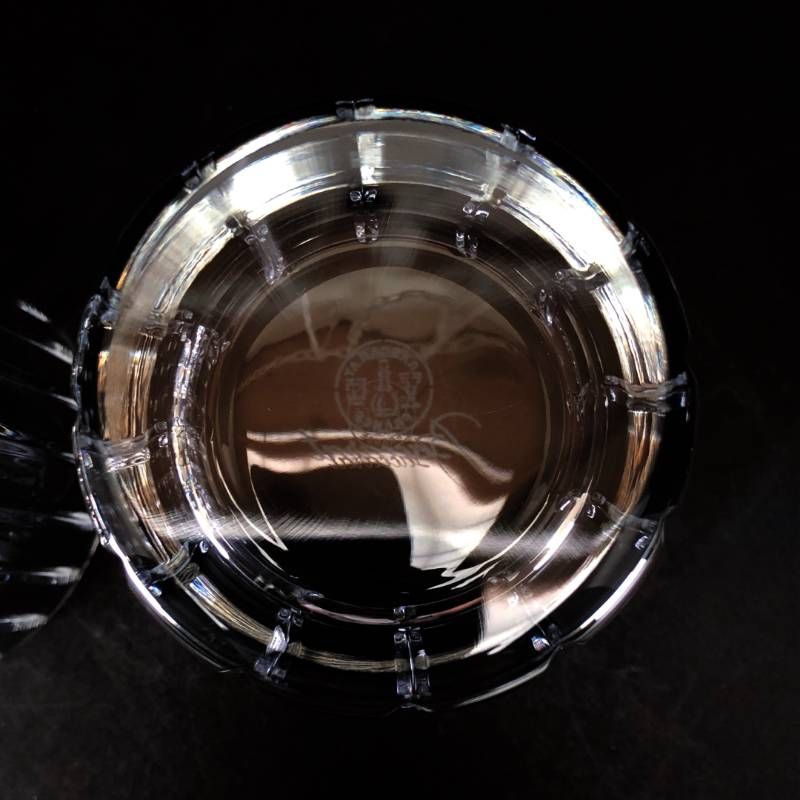 【美品・箱付き】Baccarat バカラ／ハーモニー アルルカン ペア タンブラー 2客／クリスタルグラス／クリア／BC629