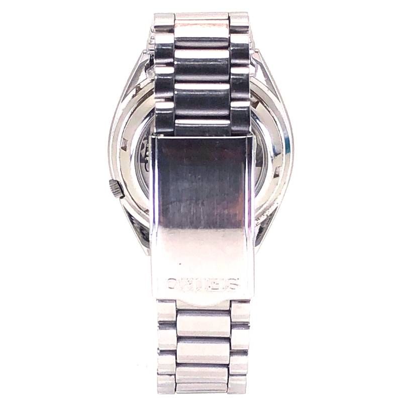 SEIKO セイコー／セイコー5 7S26-0480／自動巻き／ステンレス／シルバー・ブラック