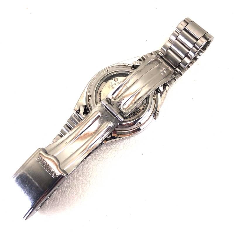 SEIKO セイコー／セイコー5 7S26-0480／自動巻き／ステンレス／シルバー・ブラック