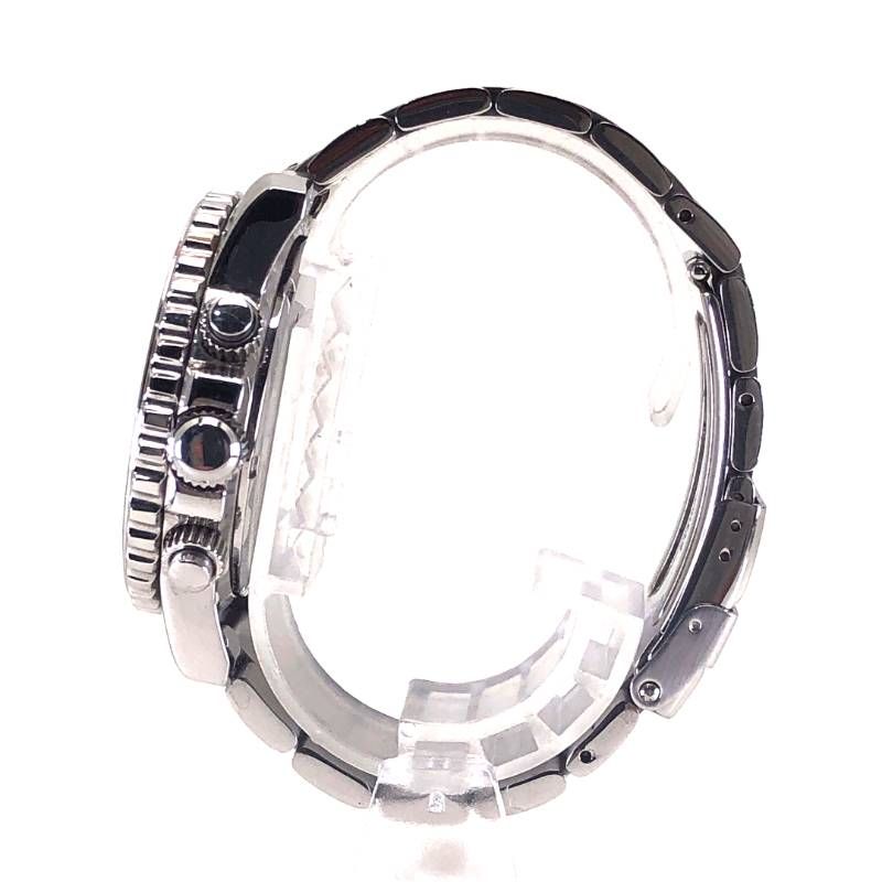 【美品・コマ付き】SEIKO セイコー／クロノグラフ ダイバーズ 7T62-0CV0／クォーツ／ステンレス／シルバー・ブラック
