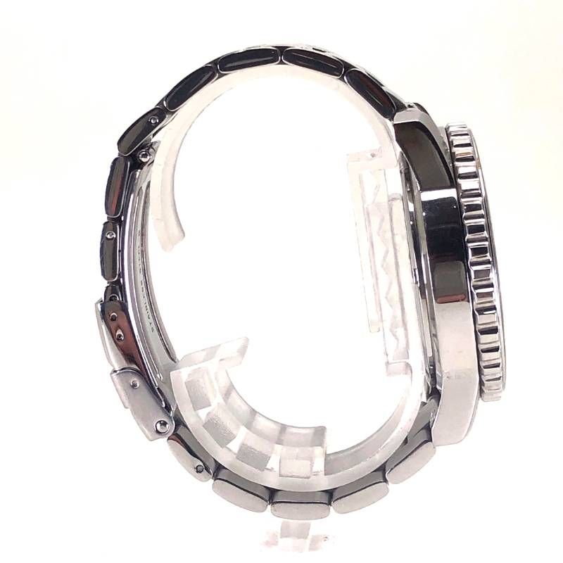 【美品・コマ付き】SEIKO セイコー／クロノグラフ ダイバーズ 7T62-0CV0／クォーツ／ステンレス／シルバー・ブラック