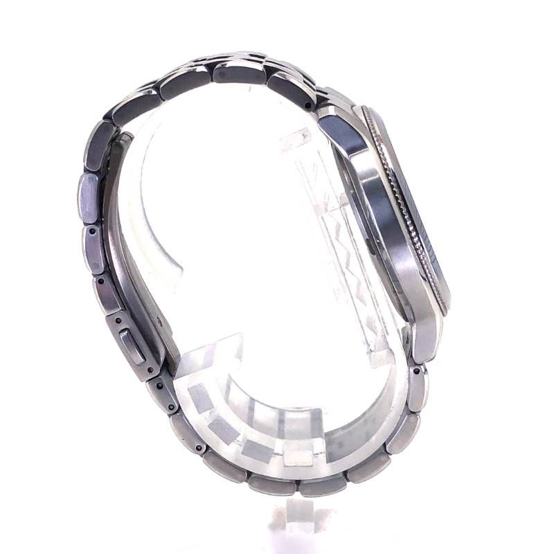 【美品】CITIZEN シチズン／エコドライブ エクシード H410-T007716／ソーラークォーツ／チタン／シルバー・ブラック