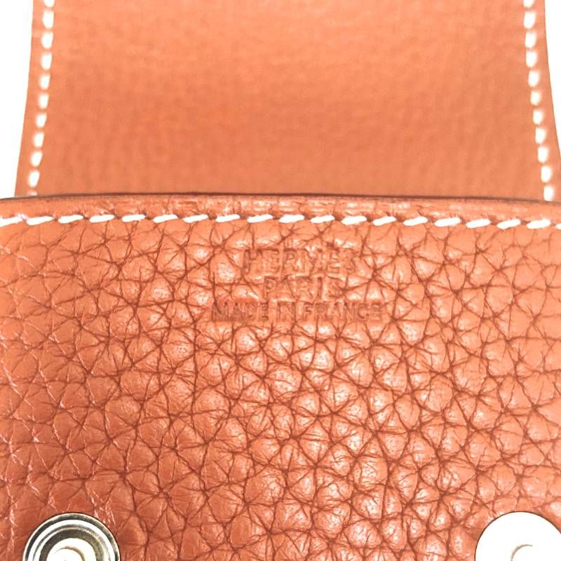 【 希少・美品】HERMES エルメス／エヴリン レザー トランプケース トランプ付／レザー／ブラウン