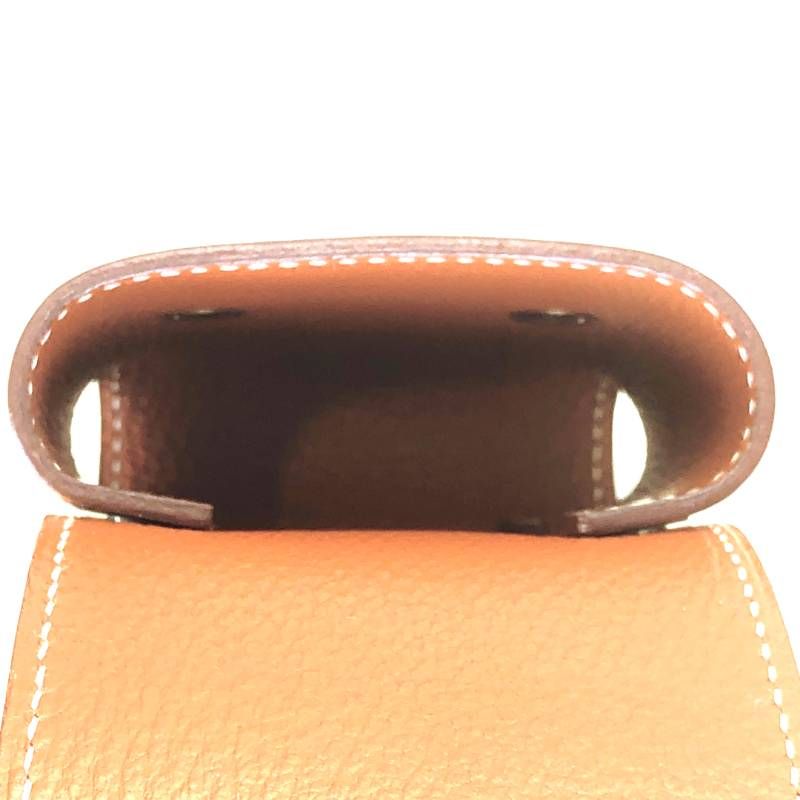 【 希少・美品】HERMES エルメス／エヴリン レザー トランプケース トランプ付／レザー／ブラウン