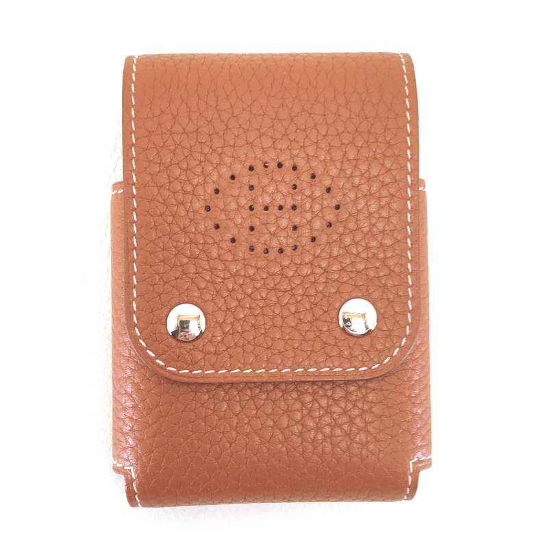 【 希少・美品】HERMES エルメス／エヴリン レザー トランプケース トランプ付／レザー／ブラウン