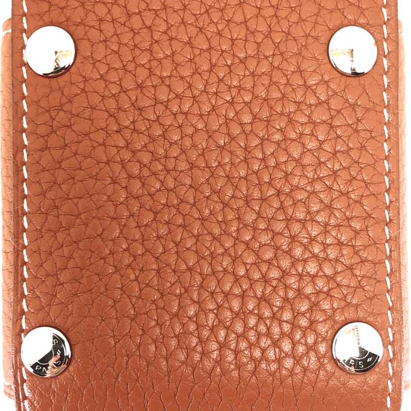 【 希少・美品】HERMES エルメス／エヴリン レザー トランプケース トランプ付／レザー／ブラウン
