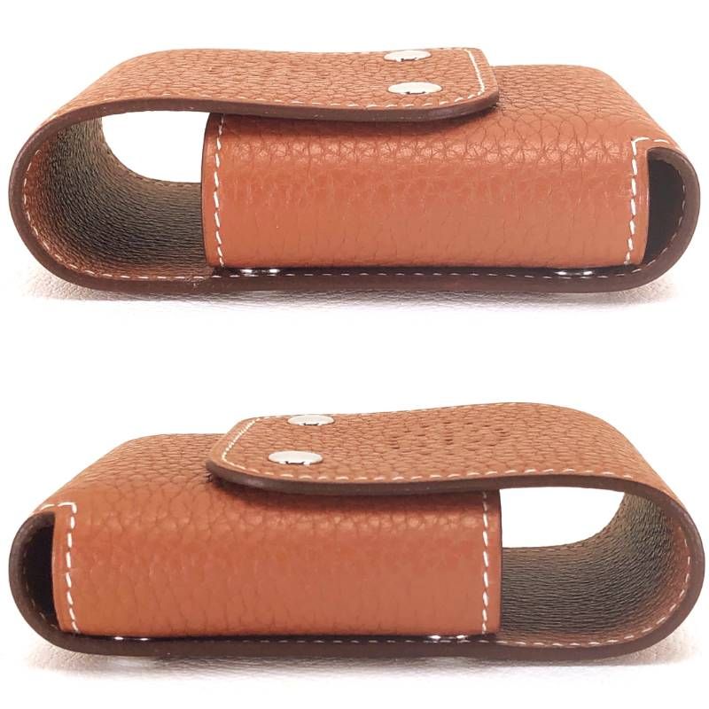 【 希少・美品】HERMES エルメス／エヴリン レザー トランプケース トランプ付／レザー／ブラウン