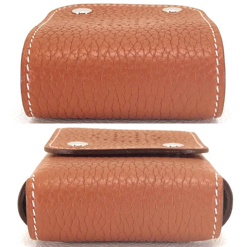 【 希少・美品】HERMES エルメス／エヴリン レザー トランプケース トランプ付／レザー／ブラウン
