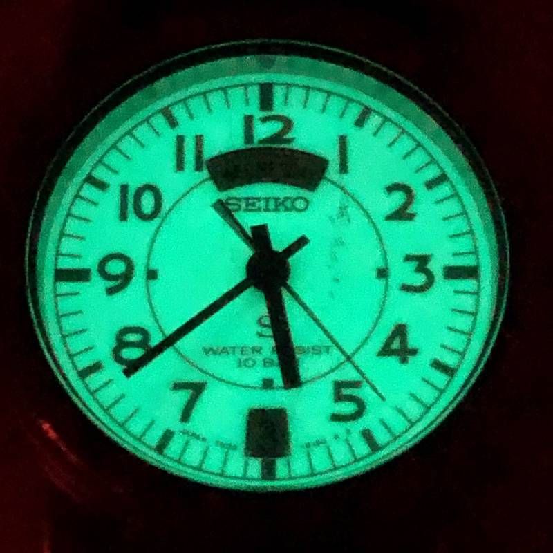 SEIKO セイコー／SUS 7N33-6050／クォーツ／ステンレス・キャンバス／シルバー・クリーム・カーキ