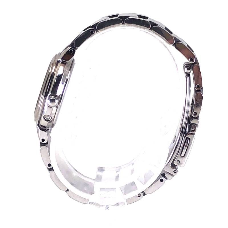 【美品】CITIZEN シチズン／XC クロスシー エコドライブ レディース H058-T016545／ソーラークォーツ／ステンレス／シルバー・ホワイト