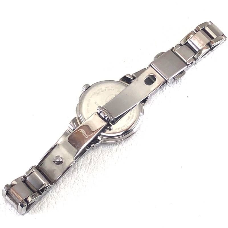 【美品】CITIZEN シチズン／XC クロスシー エコドライブ レディース H058-T016545／ソーラークォーツ／ステンレス／シルバー・ホワイト