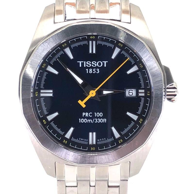 TISSOT ティソ／PRC100 P870/970／クォーツ／ステンレス／シルバー・ブラック