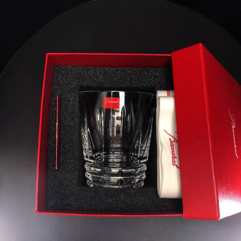 【美品・箱付き】Baccarat バカラ／アルルカン タンブラー／Lサイズ／クリスタルグラス／クリア／BC631