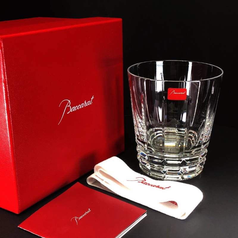 【美品・箱付き】Baccarat バカラ／アルルカン タンブラー／Lサイズ／クリスタルグラス／クリア／BC631