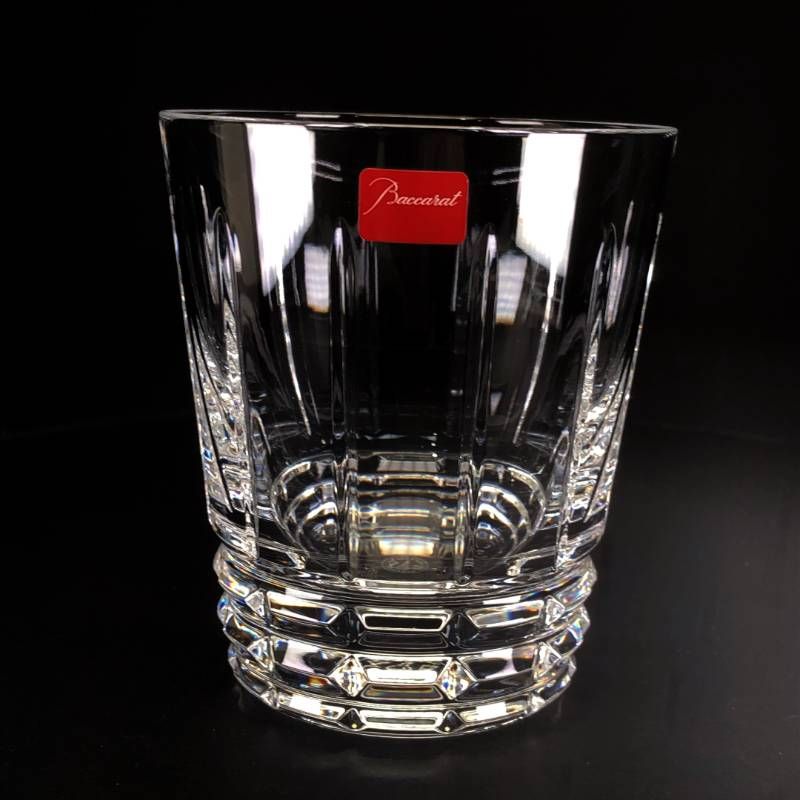 【美品・箱付き】Baccarat バカラ／アルルカン タンブラー／Lサイズ／クリスタルグラス／クリア／BC631