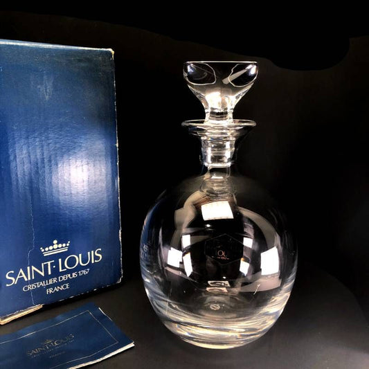 【箱付き】Saint Louis サンルイ／デキャンタ 水差し／クリスタルグラス／クリア