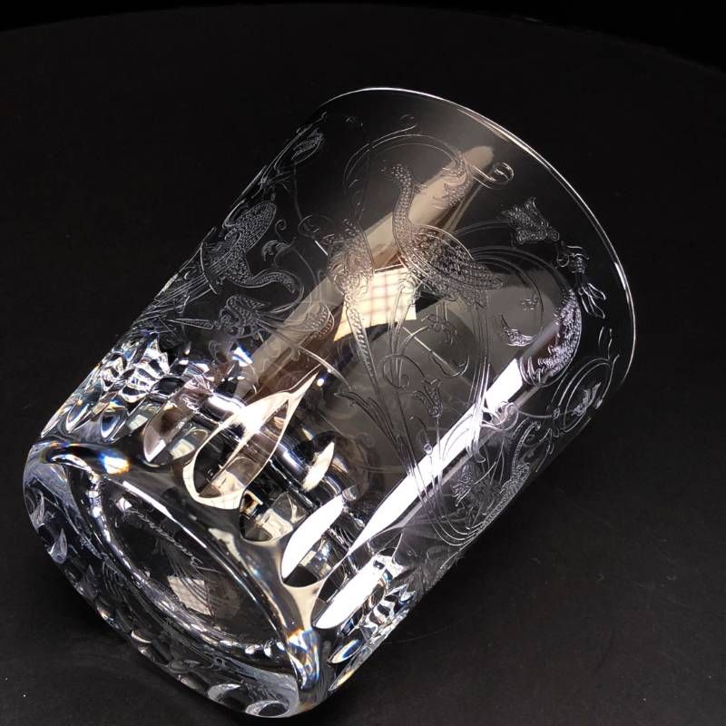 【美品・箱付き】Baccarat バカラ／パルメ タンブラー／クリスタルグラス／クリア／BC634
