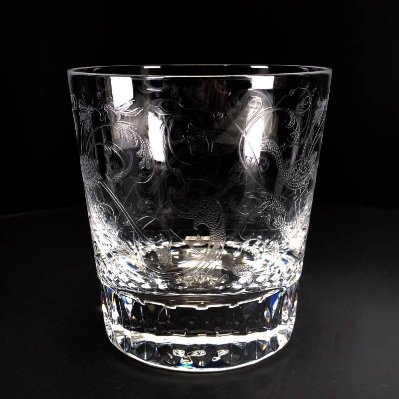【美品・箱付き】Baccarat バカラ／パルメ タンブラー／クリスタルグラス／クリア／BC634