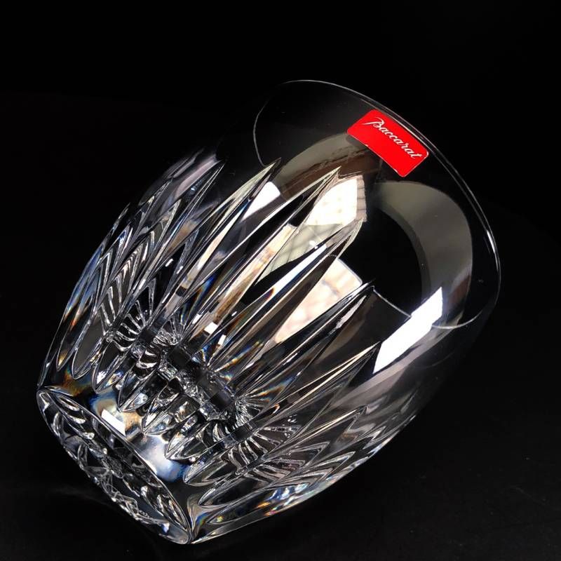 【美品・箱付き】Baccarat バカラ／マッセナ タンブラー／クリスタルグラス／クリア／BC635