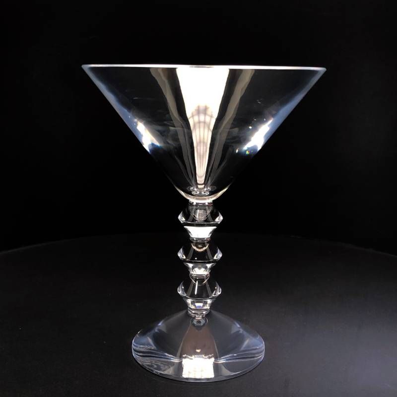 【美品・箱付き】Baccarat バカラ／ベガ マティーニ グラス／クリスタルグラス／クリア／BC637