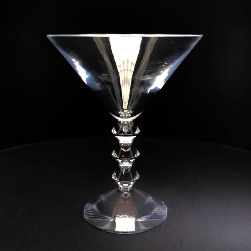 【美品・箱付き】Baccarat バカラ／ベガ マティーニ グラス／クリスタルグラス／クリア／BC637