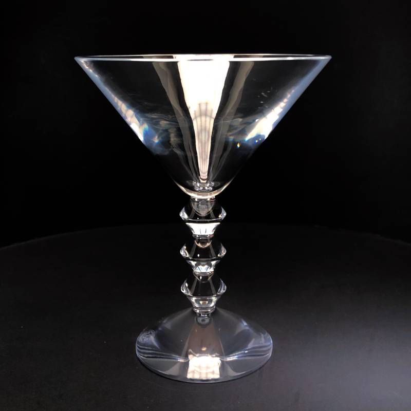 【美品・箱付き】Baccarat バカラ／ベガ マティーニ グラス／クリスタルグラス／クリア／BC637