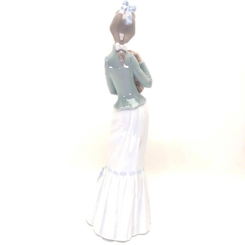 【美品】LLADRO リヤドロ／仔犬とお散歩／4893／陶器／マルチカラー