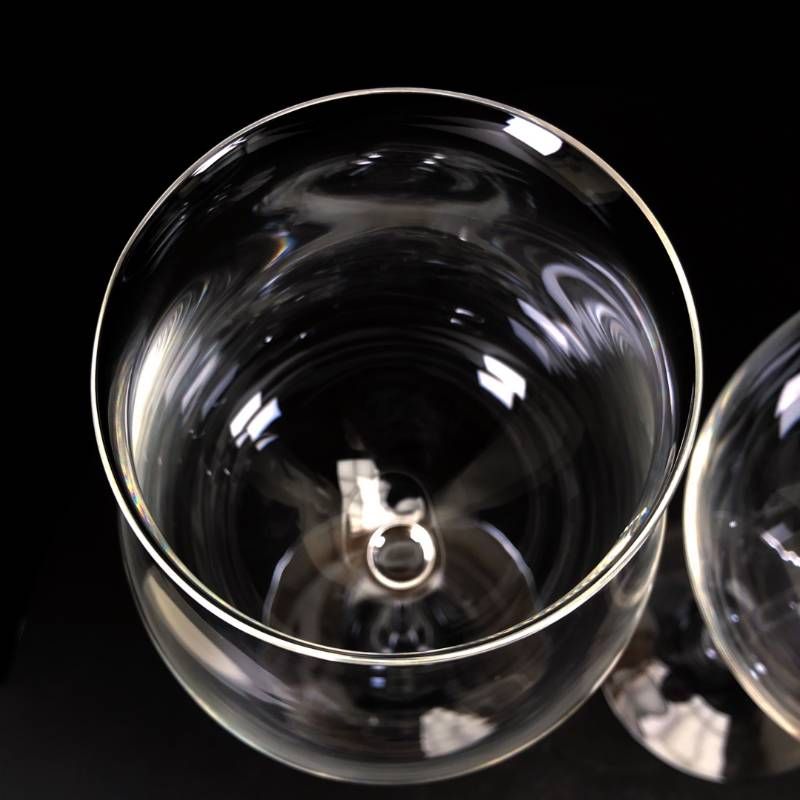 【美品・箱付き】Baccarat バカラ／デギュスタシオン グランブルゴーニュ ペア ワイングラス／クリスタルグラス／クリア／BC644