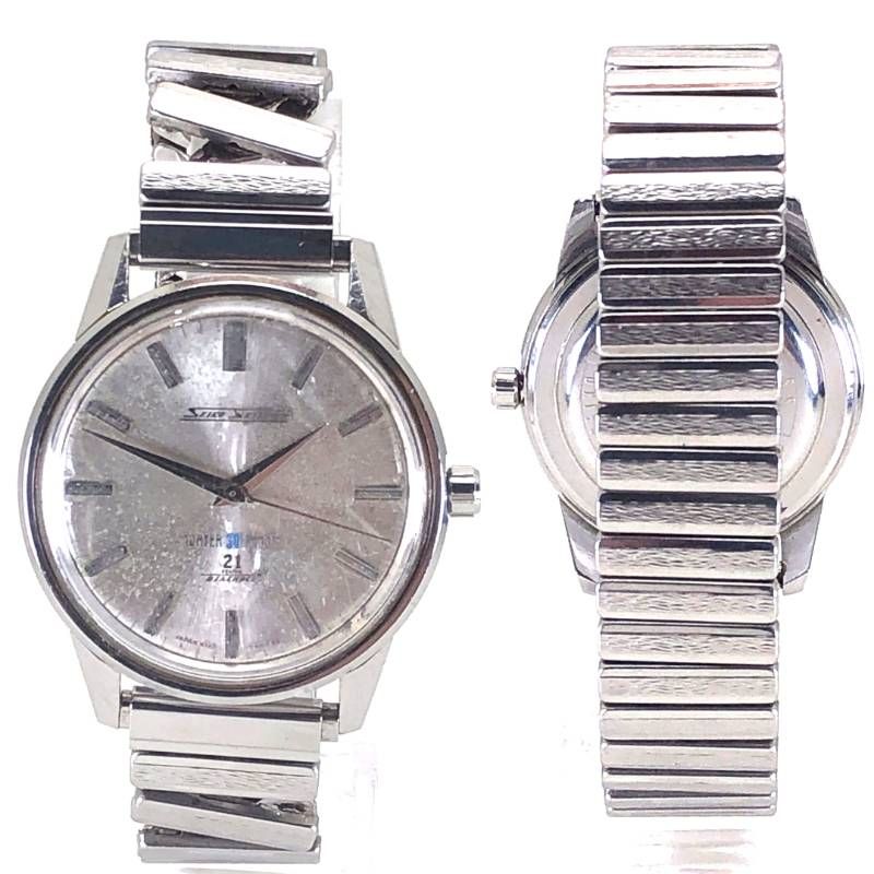 【ヴィンテージ】SEIKO セイコー／スカイライナー 6220-9970／自動巻／ステンレス／シルバー
