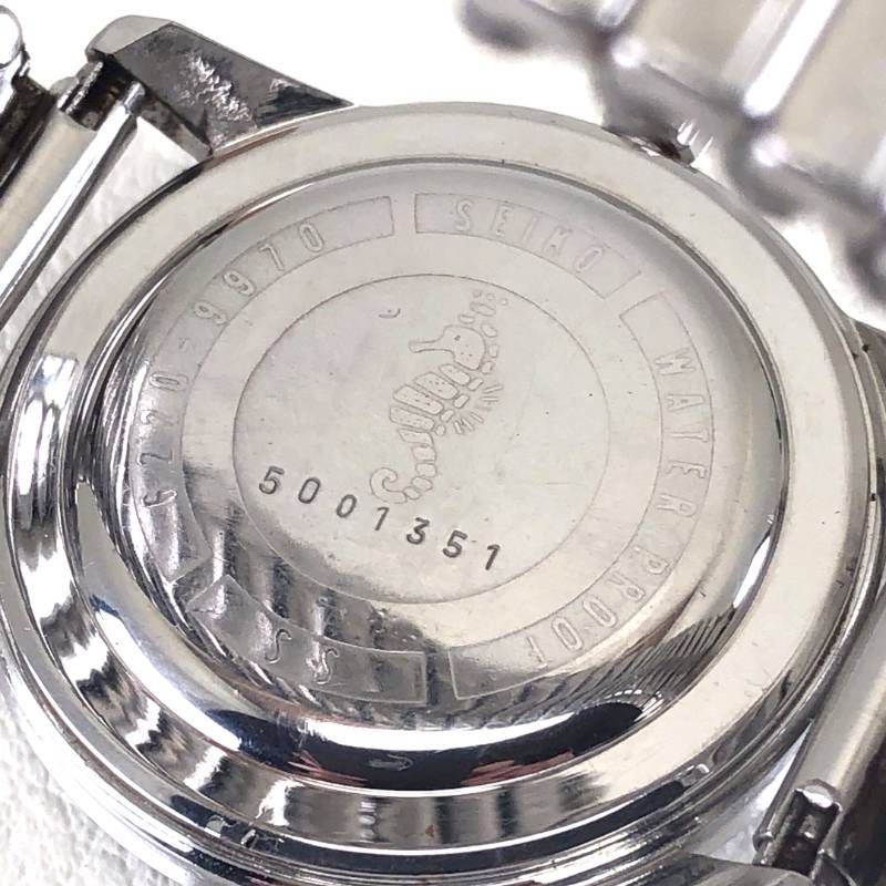 【ヴィンテージ】SEIKO セイコー／スカイライナー 6220-9970／自動巻／ステンレス／シルバー