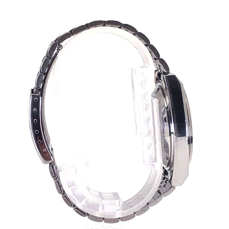 【美品・ケース付き】SEIKO セイコー／セイコー5 726-8760／自動巻き／ステンレス／シルバー・ネイビー