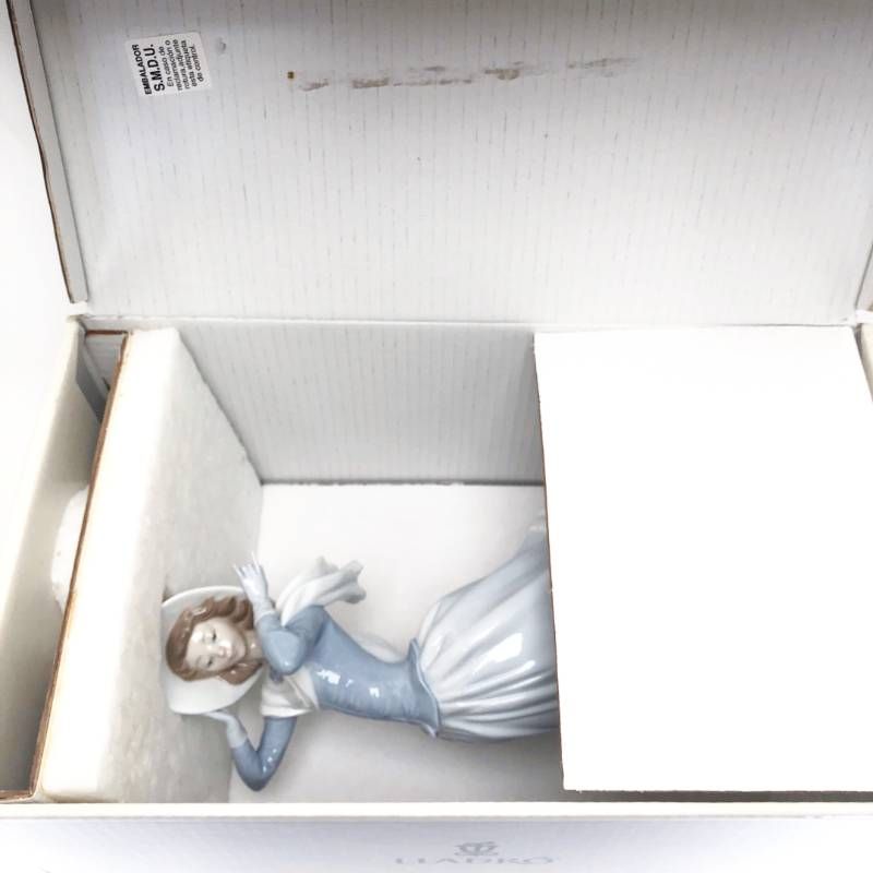 【美品・箱付き】LLADRO リヤドロ／春のそよ風／4936／陶器／マルチカラー