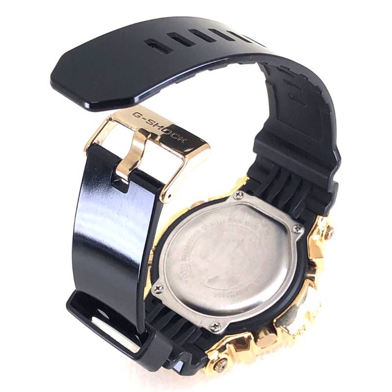 【美品・新品カスタムベゼル装着】CASIO カシオ／G-SHOCK CD-X6900FB／クォーツ／樹脂／ゴールド・ブラック