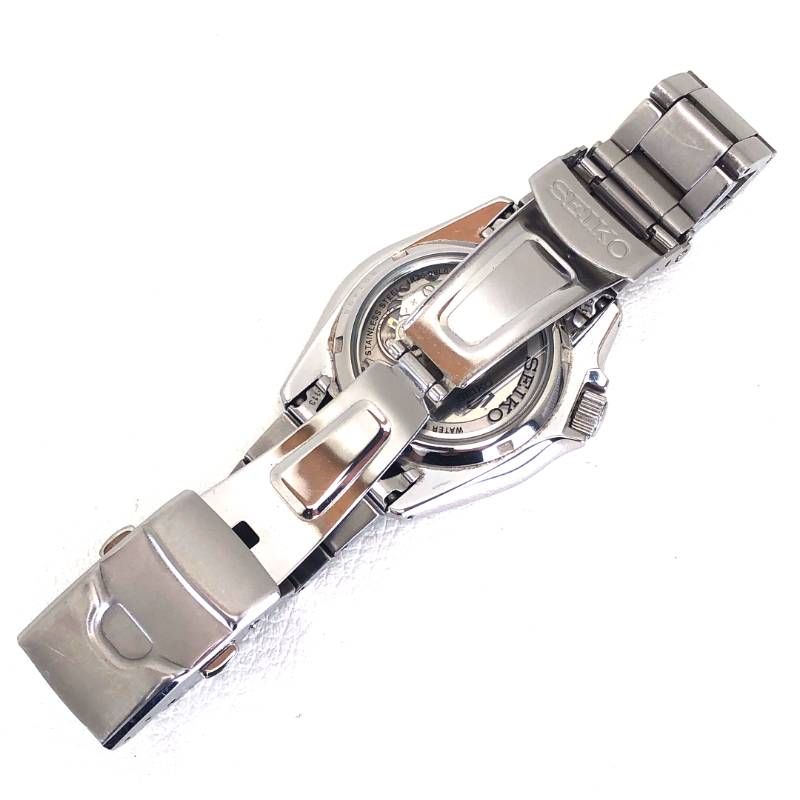 【箱・取説付き】SEIKO セイコー／セイコー5スポーツ SBSA043 4R36-08L0／自動巻き／ステンレス／シルバー・ダークブルー