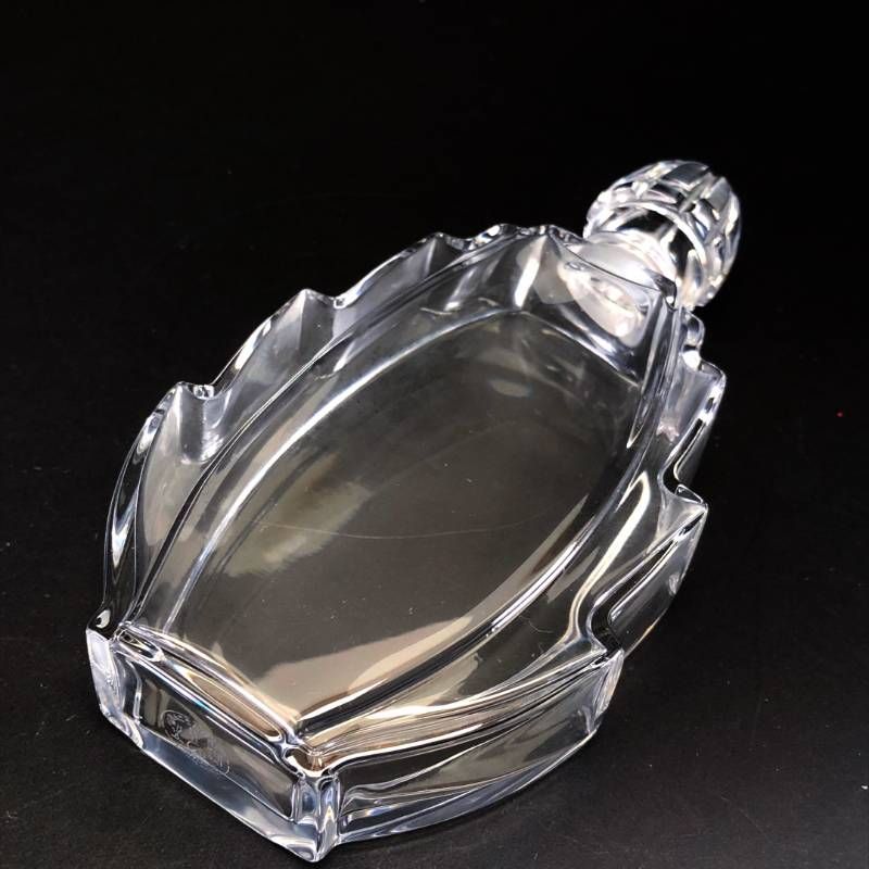【ヴィンテージ・希少・美品・ケース付き】Baccarat オールドバカラ／パヒュームボトル 香水瓶／クリスタルグラス／クリア／BC646