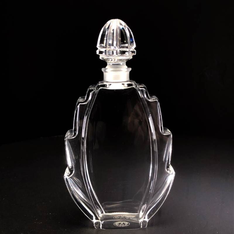 【ヴィンテージ・希少・美品・ケース付き】Baccarat オールドバカラ／パヒュームボトル 香水瓶／クリスタルグラス／クリア／BC646