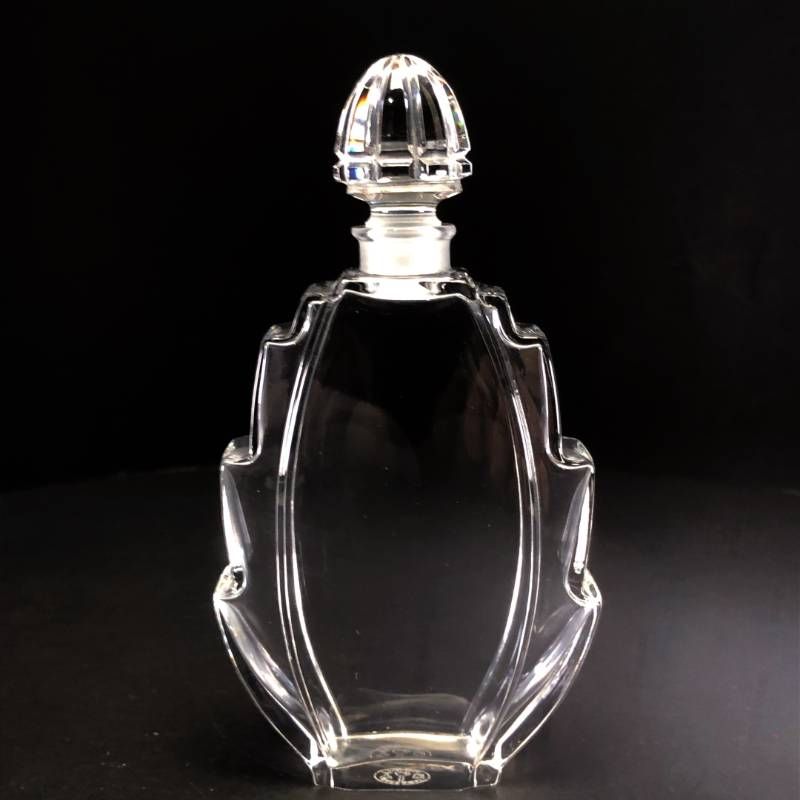 【ヴィンテージ・希少・美品・ケース付き】Baccarat オールドバカラ／パヒュームボトル 香水瓶／クリスタルグラス／クリア／BC646