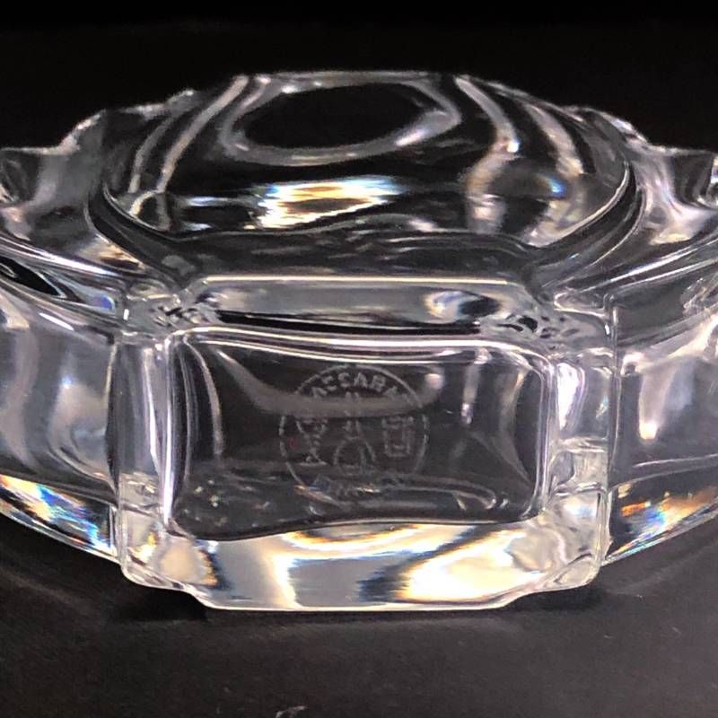 【ヴィンテージ・希少・美品・ケース付き】Baccarat オールドバカラ／パヒュームボトル 香水瓶／クリスタルグラス／クリア／BC646