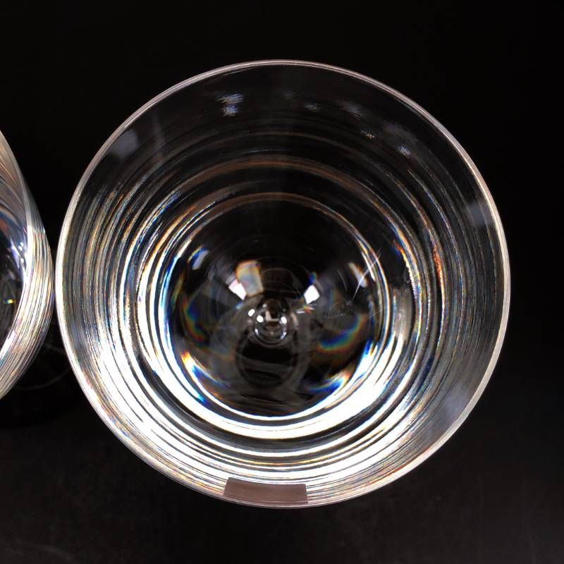 【美品・箱付き】Baccarat バカラ／ベガ ペア ワイングラス／クリスタルグラス／クリア／BC650