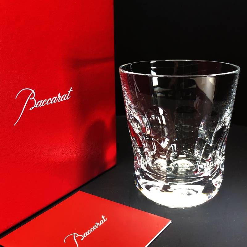 【美品・箱付き】Baccarat バカラ／アルクール イヴ タンブラー／クリスタルグラス／クリア／BC652