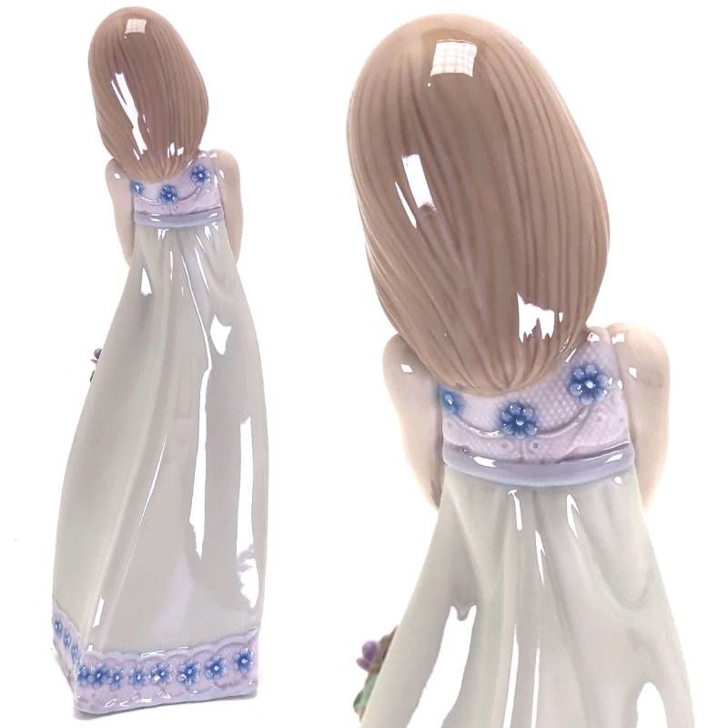 【美品・箱付き】LLADRO リヤドロ／お花の宝物／5605／陶器／マルチカラー
